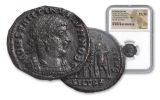 Ancient Roman Bronze 5pc Constantine I & Sons NGC CHXF