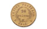 1812-A France 20 Franc Napoleon I Rive D' NGC VF35
