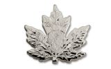2015 Canada $20 One-Ounce Silver Cut-Out Maple Leaf NGC PF69UC