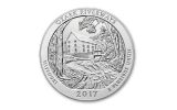 2017-P 25 Cent 5-oz Silver America the Beautiful Ozark National Scenic Riverways Specimen