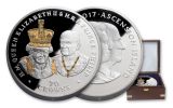 2017 ASC 70 Crowns 70-Ounce Silver 70th Wedding Anniversary Proof