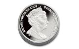2017 British Virgin Islands 10 Dollar 2-oz Silver Queen Victoria Ultra High Relief Proof