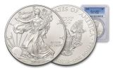 2018 1 Dollar 1-oz Silver Eagle PCGS MS70