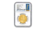 2018 Canada 1-oz Gold Maple Leaf NGC MS69 First Day Of Issue