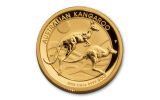 2018 Australia 25 Dollar 1/4-oz Gold Kangaroo NGC MS70 First Releases