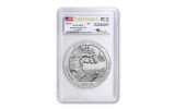 2018-P 25 Cent 5-oz Silver America The Beautiful Apostle Islands PCGS SP70 First Strike Mercanti Signed