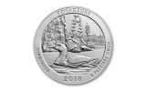 2018-P Voyageurs National Park 5-oz Silver America the Beautiful Specimen PCGS SP69 FS Flag Label