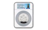2018 Great Britain 5-oz Silver Four Generations NGC PF70