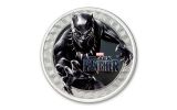 2018 Tuvalu 1 Dollar 1-oz Silver Black Panther NGC PF69UCAM First Releases Marvel Label - Black