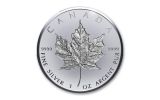 2018 Canada 20 Dollar 1-oz Silver Incuse Maple Leaf Reverse Proof
