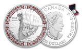 2018 Canada 1-oz Silver Norse Figure Voyage Proof