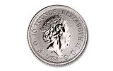2018 Great Britain 10 pound 1/10-oz Platinum Britannia BU Mint Roll Vault Reserve 25pc