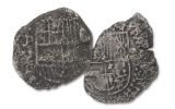 1556-1743 Spain Princess Louisa Shipwreck Silver Reales 4-piece Set NGC Genuine - Salvor’s Reserve Hoard