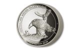 2018 Australia Wedge-Tailed Eagle 5-oz Silver High Relief Proof NGC PF70UC FR Flag Core Mercanti Signed