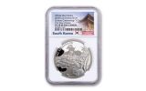 2018 South Korea 1-oz Silver Chiwoo Cheonwang Medal NGC PF70UC First Day of Issue - Exclusive South Korea Label