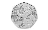 2018 Great Britian 50 Pence 8-Gram Cupro-Nickel Paddington at Buckingham Palace BU
