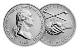George Washington Presidential 1-oz Silver Medal BU