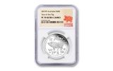 2019 Australia 50 Cents 1/2-oz Silver Lunar Year of the Pig NGC PF70UC