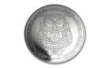 2018 Tokelau $5 1-oz Silver Wisdom of Owls: Scops Owl NGC PF70UC