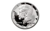 1969-S Kennedy Silver Clad Half Dollar NGC Gem Proof Charlie Duke Signed Label, Black Core
