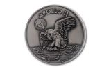Apollo 11 Robbins Medal 5-oz Silver with Space Flown Alloy NGC MS70 - 50th Anniversary Commemorative