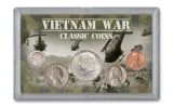 1968 Vietnam War-Era Tribute 5-Piece Coin Set with MPC Currency Note