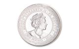 2018 St. Helena £1 1-oz Silver U.S. Trade Dollar BU