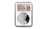 2019-W $1 1-oz Silver American Eagle NGC PF70UC First Releases - Exclusive Weinman Label