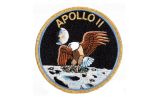 2019-P Apollo 11 50th Anniversary Silver Dollar NGC PF70UC First Releases - Moon Core with Mission Patch