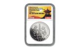 2019 China 50 Gram Silver Berlin Money Fair Show Panda NGC PF70UC First Day of Issue