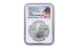 2019 South Korea 1-oz Silver ZI:SIN Ghost Scrofa Medal NGC MS70 First Releases - South Korea Label
