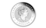 2019 Australia $1 1-oz Silver Welcome Stranger Nugget Gilded Uncirculated
