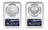 2019-P American Legion 100th Anniversary Silver Dollar Proof & Medal 2-Piece Set NGC PF70 Early Releases Black Core