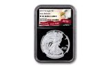 2019-W $1 1-oz American Silver Eagle NGC PF69UC Early Releases - Black Core & Eagle Label