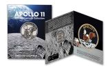 1969–2019 Apollo 11 Robbins Medal Commemorative 3-pc Set Antiqued