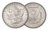 1885–1889-P Morgan Silver Dollar 5-Coin Set BU