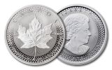 2019 United States & Canada 1-oz Silver Eagle & Maple Leaf Pride of Two Nations 2-Coin U.S. Mint Set