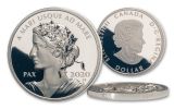 2020 Canada $1 1-oz Silver Peace Dollar Gem Proof 