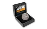 2019 Niue $1 1-oz Silver Wedge Tailed Eagle Ultra High Relief Antiqued Proof