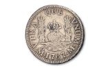 1734–1771 Spain Silver Reale Pillar Fine
