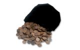 1910–1929 Three-Pound Bag (360 Coins) Lincoln Wheat-Back Cents