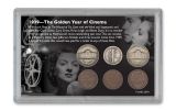 1939 Golden Year of Cinema 6-Coin Set