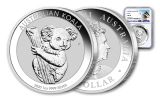 2020 Australia $1 1-oz Silver Koala NGC MS70 w/Opera House Label