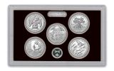 2020-S America The Beautiful 5-Piece Quarters Silver Proof Set