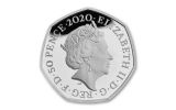 2020 Great Britain 50p 8-gm Silver Withdrawal from the European Union Proof