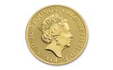 2020 Great Britain £100 1-oz Gold Queen’s Beasts White Horse of Hanover BU