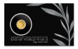 2020 Australia $2 1/2-gm Gold End of WWII 75th Anniversary BU