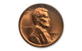 1955-P One Cent Lincoln PCGS MS66 Red