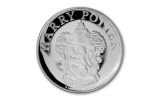 2020 Gibraltar £1 1/3-oz Silver Harry Potter Hogwarts Gryffindor House Proof