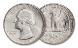 1946-S Silver Washington Quarter BU